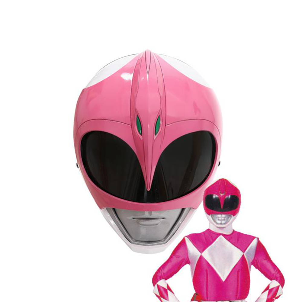 Mighty Morphin Power Rangers Pink Ranger Helmet 3D Printed Cosplay Accessory Prop